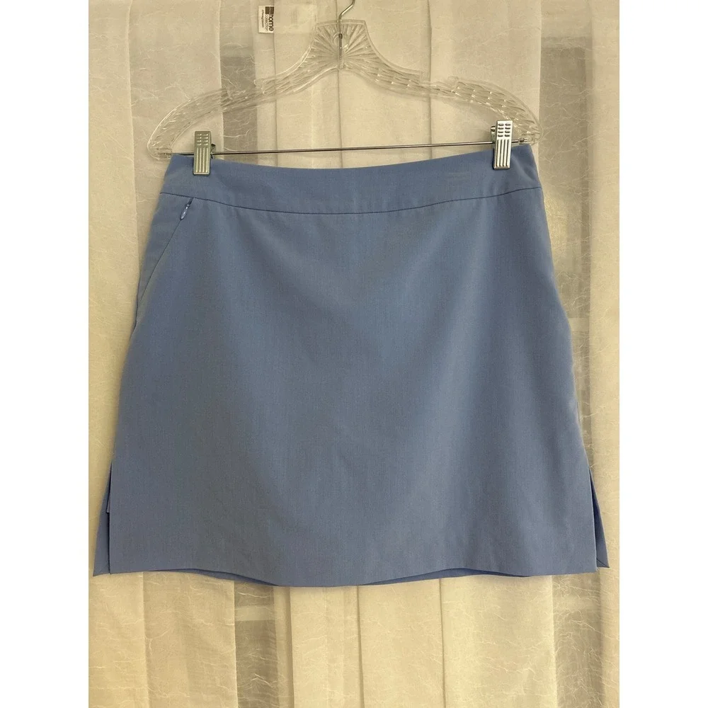 IZOD‎ C-Flex Womens Blue Active Skort Built-in Shorts Golf Tennis Skirt Size 8